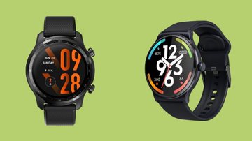 Adquira um bom smartwatch para te auxiliar no dia a dia sem pesar no bolso com essas opções disponíveis no Mercado Livre - Créditos: Reprodução/Mercado Livre