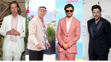 Wes Anderson, Bill Murray, Michael Cera e Benicio Del Toro (Fotos: Getty Images)