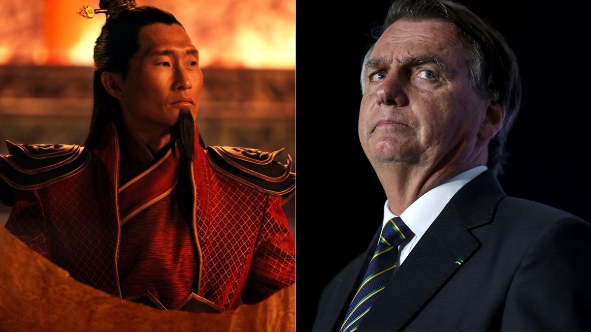 Ator de Avatar: O Último Mestre do Ar, Daniel Dae Kim compara vilão da série da Netflix com o ex-presidente Jair Bolsonaro (Foto: Divulgação/Netflix - Joe Raedle/Getty Images)