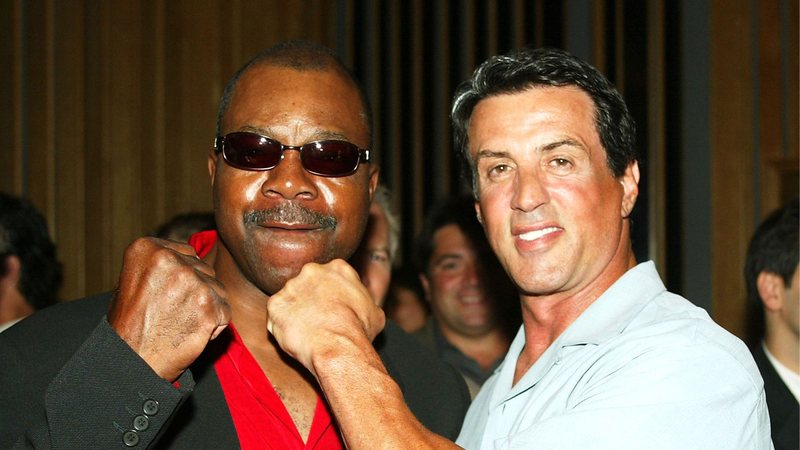 Carl Weathers e Sylvester Stallone (Foto:  Kevin Winter/Getty Images)