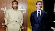 Donald Glover e Brad Pitt (Fotos: Getty Images)