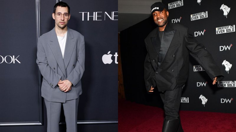 Jack Antonoff e Kanye West (Fotos: Getty Images)