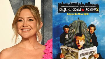 Kate Hudson (Foto: Jon Kopaloff/Getty Images) | Pôster de 'Esqueceram de Mim 2' (Foto: Reprodução)