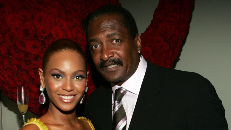 Mathew Knowles e Beyoncé (Foto: Kevin Winter/Getty Images)