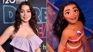 Moana 2 contará com o retorno de Auli'i Cravalho como a protagonista (Fotos: Alberto E. Rodriguez/Getty Images - Reprodução/Disney)