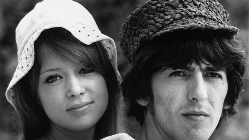 Pattie Boyd e George Harrison (Foto: Getty Images)