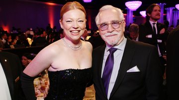 Sarah Snook e Brian Cox (Foto: Jesse Grant/Getty Images)