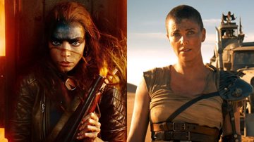 Anya Taylor-Joy e Charlize Theron como Furiosa (Fotos: Reprodução)