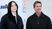 Billie Eilish (Foto: Monica Schipper/Getty Images) e Christian Bale (Foto: Robin L Marshall/Getty Images)