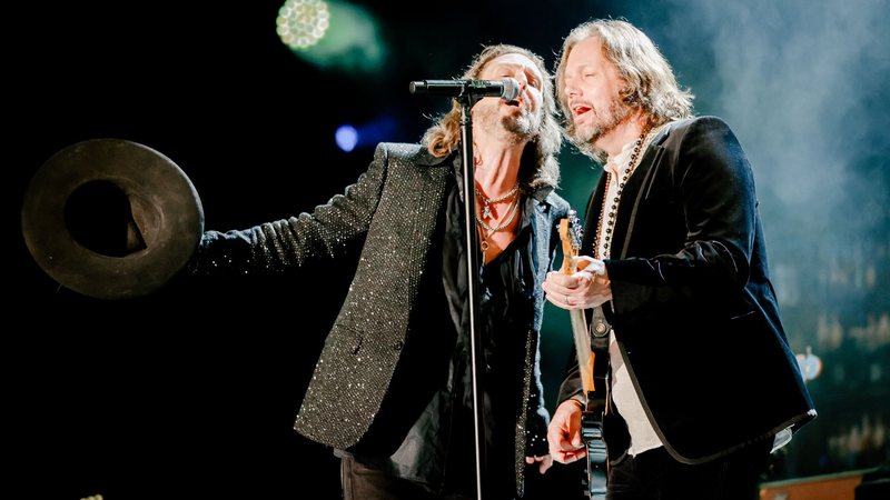 Chris e Rich Robinson formam o Black Crowes (Foto: Matt Winkelmeyer/Getty Images)