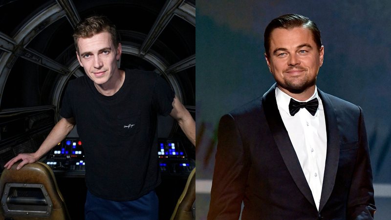 Hayden Christensen (Foto: Richard Harbaugh/Disneyland Resort via Getty Images) e Leonardo DiCaprio (Foto: Kevork Djansezian/Getty Images for Turner)