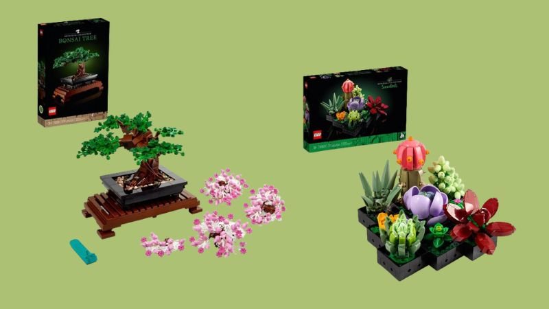 Adquira um LEGO Botanical Collection e deixe a sua casa ainda mais charmosa com esses conjuntos - Créditos: Reprodução/Mercado Livre