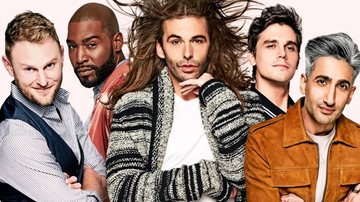 Elenco de Queer Eye na divulgação da primeira temporada (Divulgação)