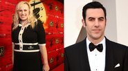 Rebel Wilson (Foto: Lisa Maree Williams/Getty Images for Opera Australia) e Sacha Baron Cohen (Foto: Jason Merritt/TERM/Getty Images)