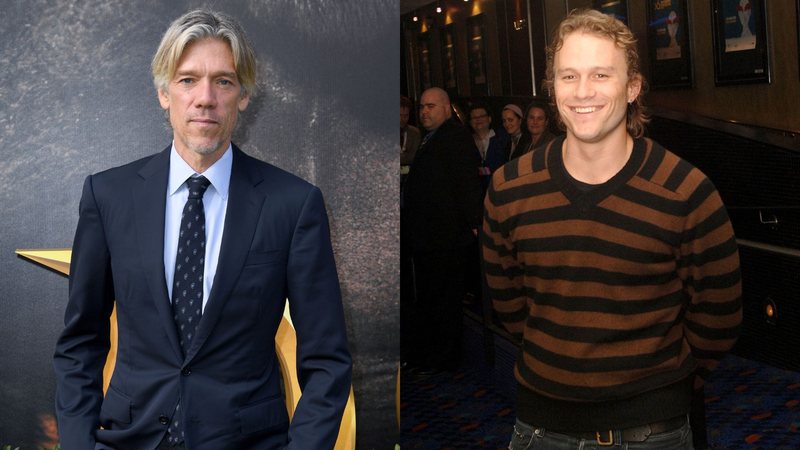 Stephen Gaghan e Heath Ledger (Fotos: Getty Images)