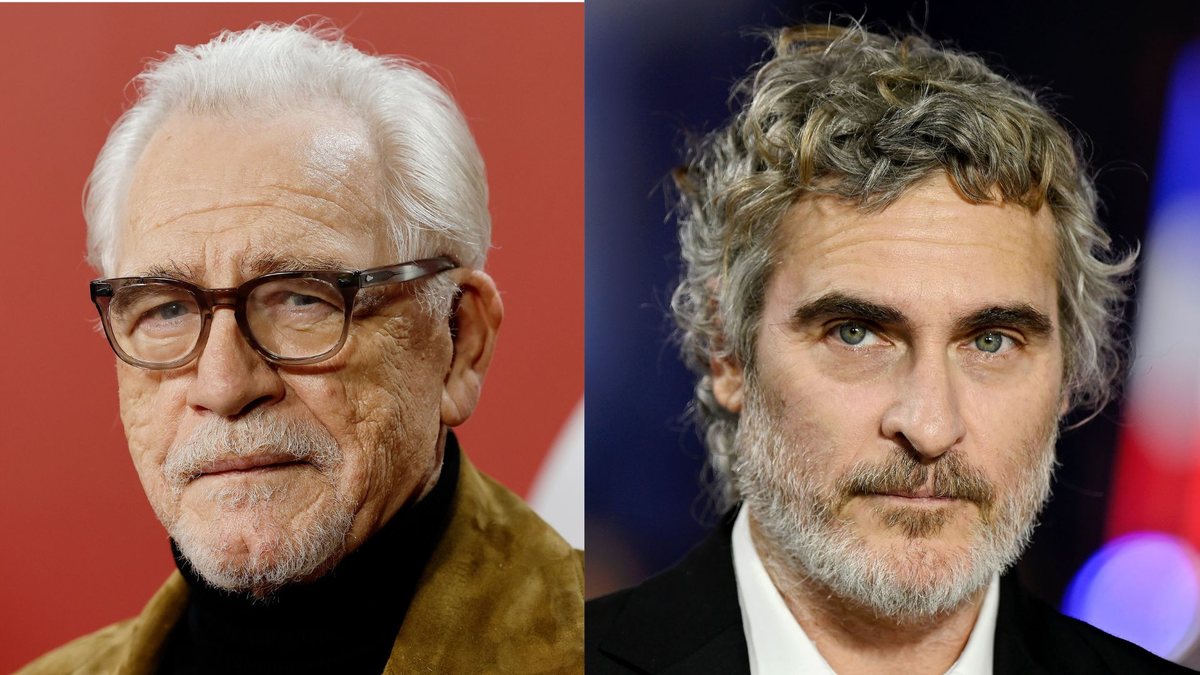 Brian Cox (Foto: Frazer Harrison/Getty Images) | Joaquin Phoenix (Foto: Gareth Cattermole/Getty Images)