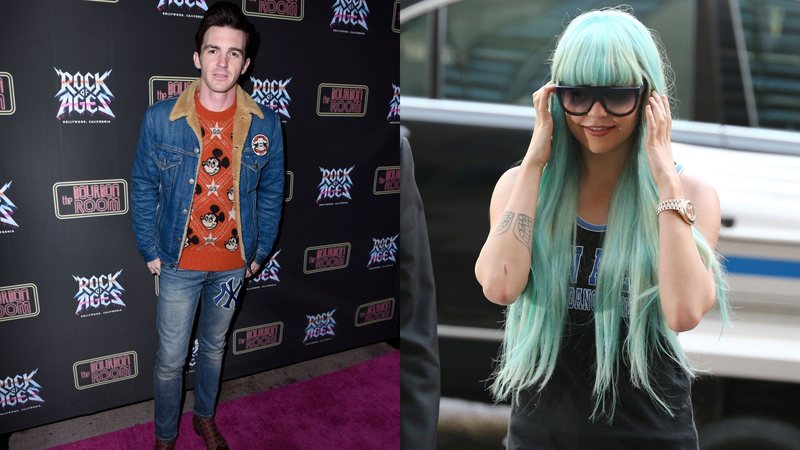 Drake Bell e Amanda Bynes (Fotos: Getty Images)