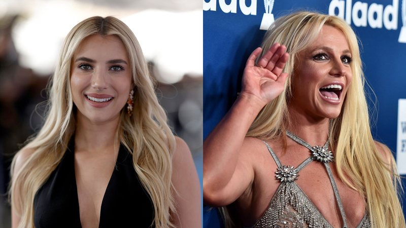 Emma Roberts (Foto: Frazer Harrison/Getty Images) | Britney Spears (Foto: Alberto E. Rodriguez/Getty Images)