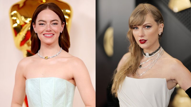 Emma Stone (Mike Coppola/Getty Images) | Taylor Swift (Foto: Neilson Barnard/Getty Images)