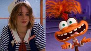 Maya Hawke, de Stranger Things, chorou durante testes para Divertida Mente 2: "Tão emocionante" (Foto: Reprodução/Netflix/Disney-Pixar)