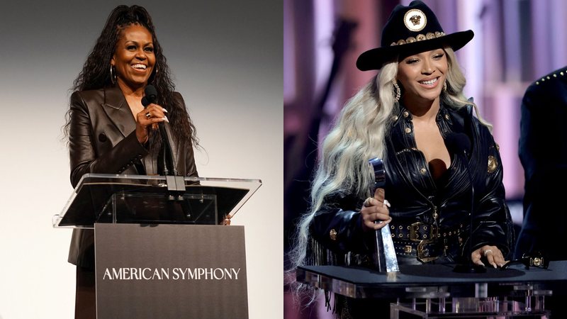 Michelle Obama e Beyoncé (Fotos: Getty Images)