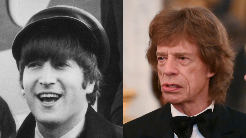 Mick Jagger (Foto: Daniel Leal - Pool/Getty Images) | John Lennon (Getty Images)