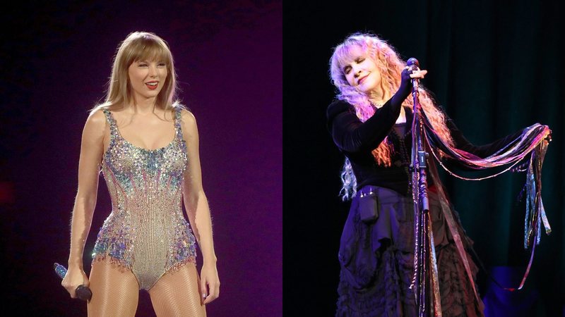 Taylor Swift (Foto: John Medina/Getty Images) | Stevie Nicks (Foto: Jamie McCarthy/Getty Images)