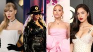 Taylor Swift (Foto: Neilson Barnard/Getty Images) | Beyoncé (Foto: Amy Sussman/Getty Images) | Ariana Grande (Foto: JC Olivera/Getty Images) | Olivia Rodrigo (Foto: Matt Winkelmeyer/Getty Images)