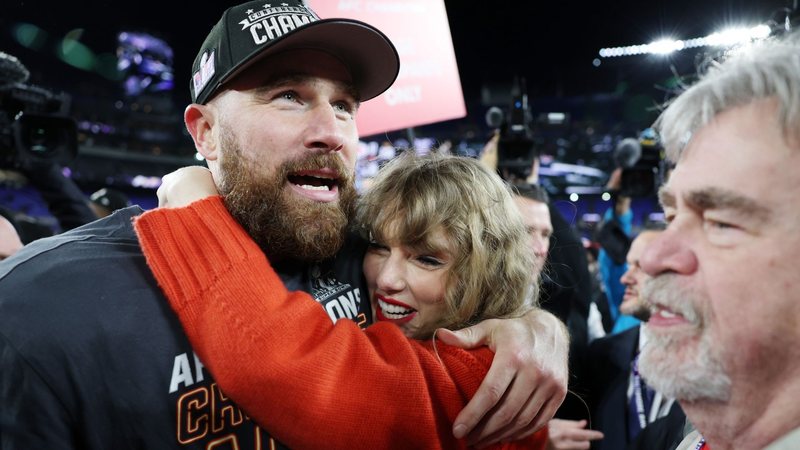 Travis Kelce inspirou "The Alchemy", música de The Tortured Poets Department, novo álbum de Taylor Swift? (Foto: Patrick Smith/Getty Images)