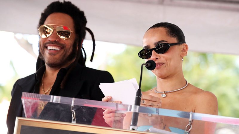 Lenny e Zoë Kravitz (Foto: Getty Images)