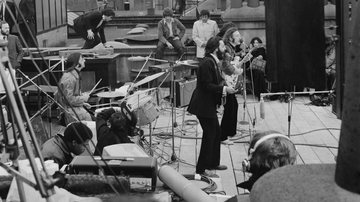 Icônico show dos Beatles no telhado da Apple Organization (Foto: Evening Standard/Hulton Archive/Getty Images)