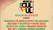 Lineup Festival Musical Soul  (Foto: Reprodução Instagram)