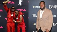 Diddy, Sean Combs e 50 Cent (Fotos: Getty Images)