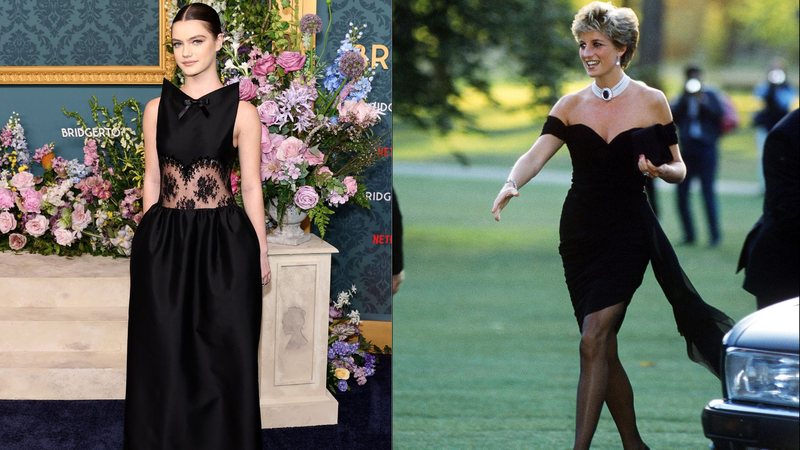 Florence Hunt e Diana, Princesa de Gales (Fotos: Getty Images)