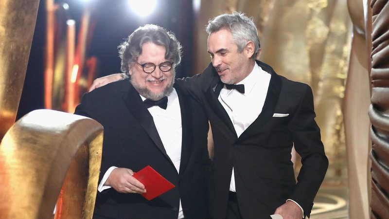 Guillermo del Toro e Alfonso Cuarón (Foto: Matt Sayles - Handout/A.M.P.A.S. via Getty Images)