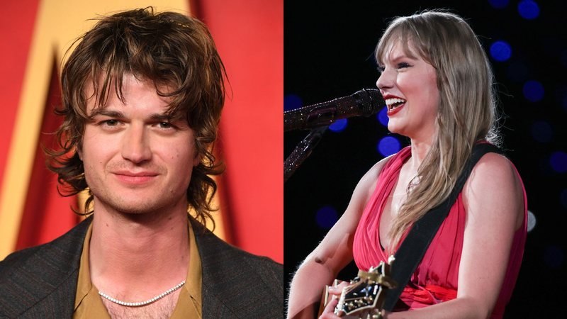 Joe Keery (Foto: Steve Granitz/FilmMagic) e Taylor Swift (Foto: Michael Campanella/TAS24/Getty Images for TAS Rights Management)