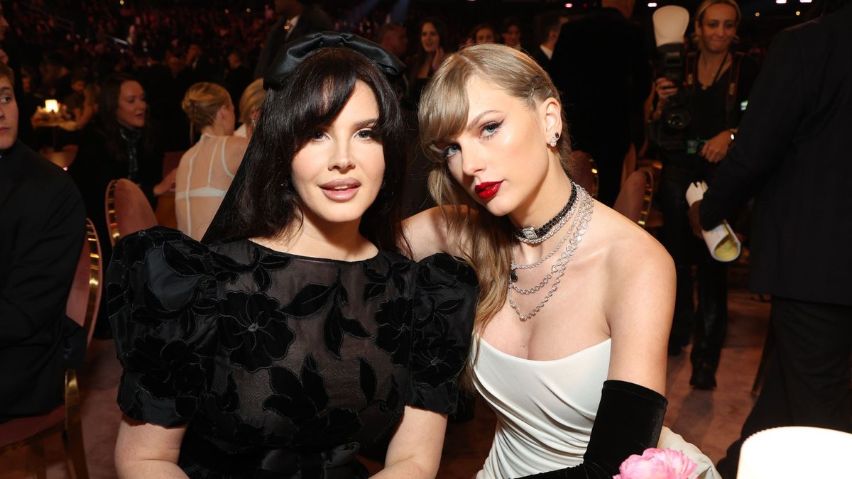 Lana Del Rey e Taylor Swift (Foto: Kevin Mazur/Getty Images)