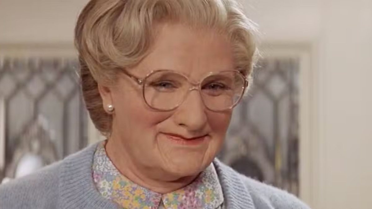 Robin Williams em Uma Babá Quase Perfeita (Foto: Reprodução)