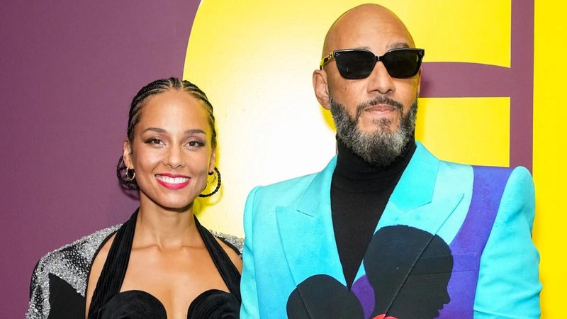 Alicia Keys e Swizz Beatz (Foto: John Nacion/WWD/Getty Images)