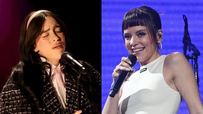 Billie Eilish (Foto: Kevin Winter/Getty Images) | Lily Allen (Foto: Nicky J Sims/Getty Images)