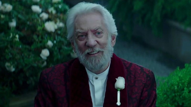 Donald Sutherland, de Jogos Vorazes, morre aos 88 anos (Foto: Divulgação/Lionsgate)