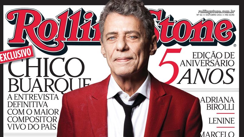 Chico Buarque na capa da Rolling Stone Brasil (Foto: Divulgação)