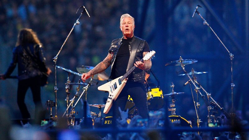 James Hetfield, vocalista e frontman do Metallica (Foto: Mark Wieland/Getty Images)