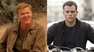 Jesse Plemons em Breaking Bad (Foto: Reprodução/AMC) e Matt Damon como Jason Bourne (Foto: Divulgação)