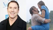 Nicholas Sparks (Foto: Bruce Glikas/WireImage) e Ryan Gosling e Rachel McAdams no filme Diário de uma Paixão (Foto:Reprodução)