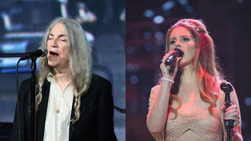 Patti Smith (Foto: Dimitrios Kambouris/Getty Images) | Lana Del Rey (Foto: Xavi Torrent/Redferns)