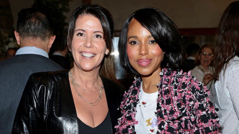 Patty Jenkins e Kerry Washington (Foto: Dimitrios Kambouris/WireImage)