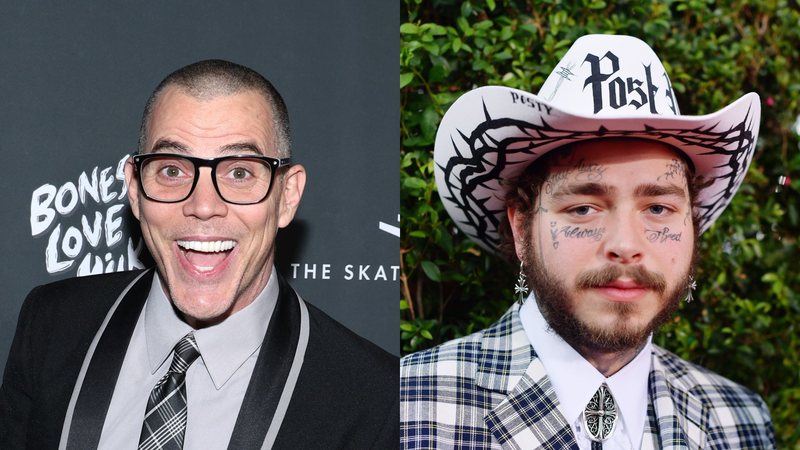 Steve-O (Foto: Phillip Faraone/Getty Images) | Post Malone (Foto:  Matt Winkelmeyer/Getty Images)