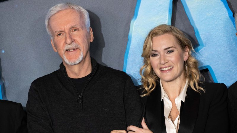 James Cameron e Kate Winslet (Foto: Jeff Spicer/Getty Images)