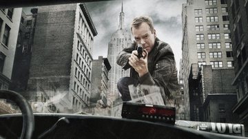 Kiefer Sutherland como Jack Bauer em pôster de 24 Horas (Foto: Divulgação)